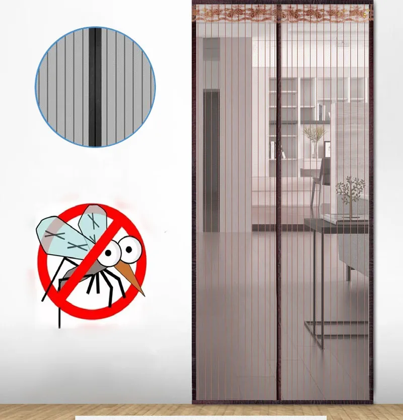 2021 Hot Magnetic Screen Door Curtain Anti-Mosquito Net Fly Screen Mosquito Protection Net Magnet Spring for Doors Windows
2021 Hot Magnetic Screen Door Curtain Anti-Mosquito Net Fly Screen Mosquito Protection Net Magnet Spring for Doors Windows