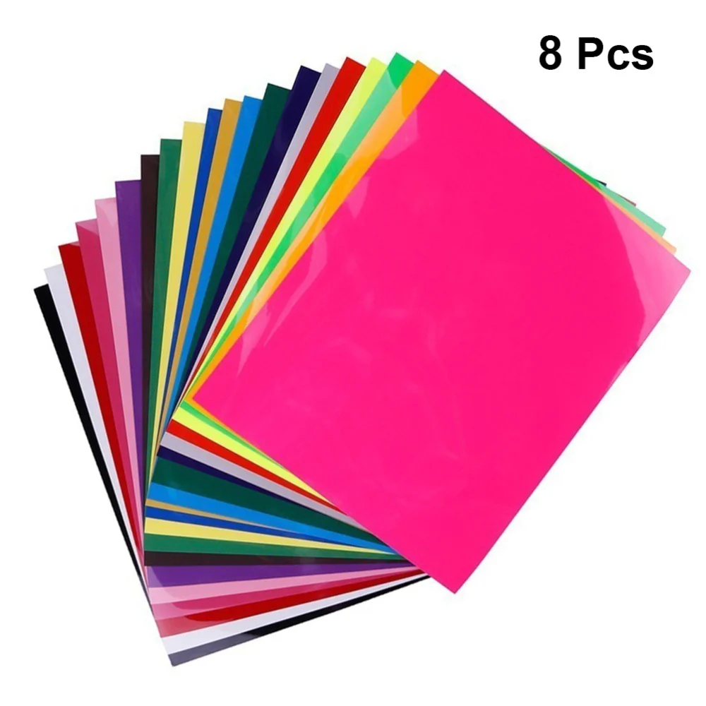8PCS Random Color DIY Heat Transfer Film Set Beautiful Decor Heat Transfer Film for T-Shirts Bag Fabrics
8PCS Random Color DIY Heat Transfer Film Set Beautiful Decor Heat Transfer Film for T-Shirts Bag Fabrics