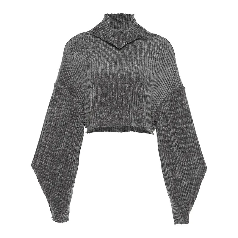 Vintage Loose Autumn Sweater Women 2020 New sexy Short Knitted Sweater Oversized Warm Female Pullovers Fashion Solid Tops
Vintage Loose Autumn Sweater Women 2020 New sexy Short Knitted Sweater Oversized Warm Female Pullovers Fashion Solid Tops