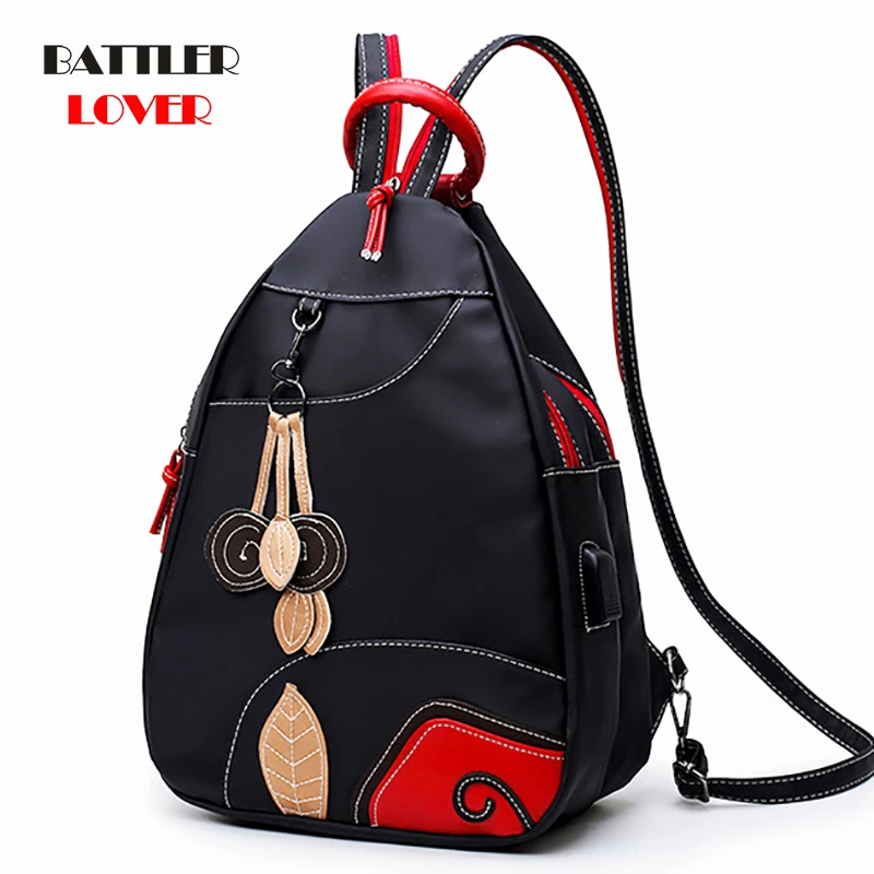 NEW Retro Leaves Student Style Backpack for Women Multifunction Girl Nylon Waterproof Back Pack Female School Bag Ladies Bagpack
NEW Retro Leaves Student Style Backpack for Women Multifunction Girl Nylon Waterproof Back Pack Female School Bag Ladies Bagpack