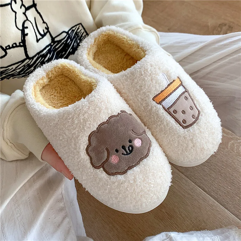 Cute Slipper For Women Men Fashion Kawaii Fluffy Winter Warm Slippers Female Cartoon House Thick Bottom Slides Funny Shoes
Cute Slipper For Women Men Fashion Kawaii Fluffy Winter Warm Slippers Female Cartoon House Thick Bottom Slides Funny Shoes