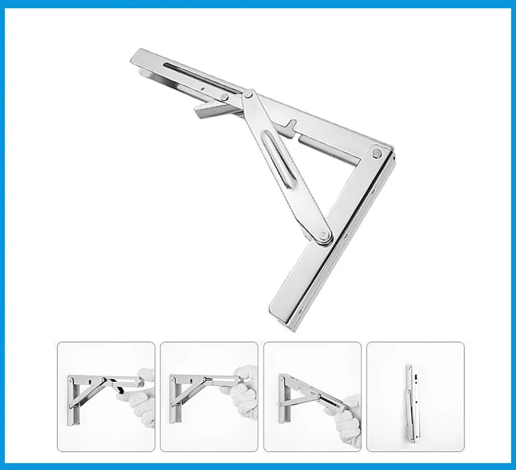 550lbs Stainless Steel 304 Folding Shelf Bench Table Bracket Triangular support wall mounted DIY Home Boat Marine Accessories
550lbs Stainless Steel 304 Folding Shelf Bench Table Bracket Triangular support wall mounted DIY Home Boat Marine Accessories