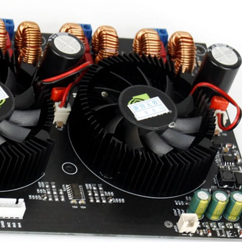 TPA3255 300Wx4 Power Amplifier Board 4-Channels Class D Digital Audio Amplifier HD DC 24-48V
TPA3255 300Wx4 Power Amplifier Board 4-Channels Class D Digital Audio Amplifier HD DC 24-48V