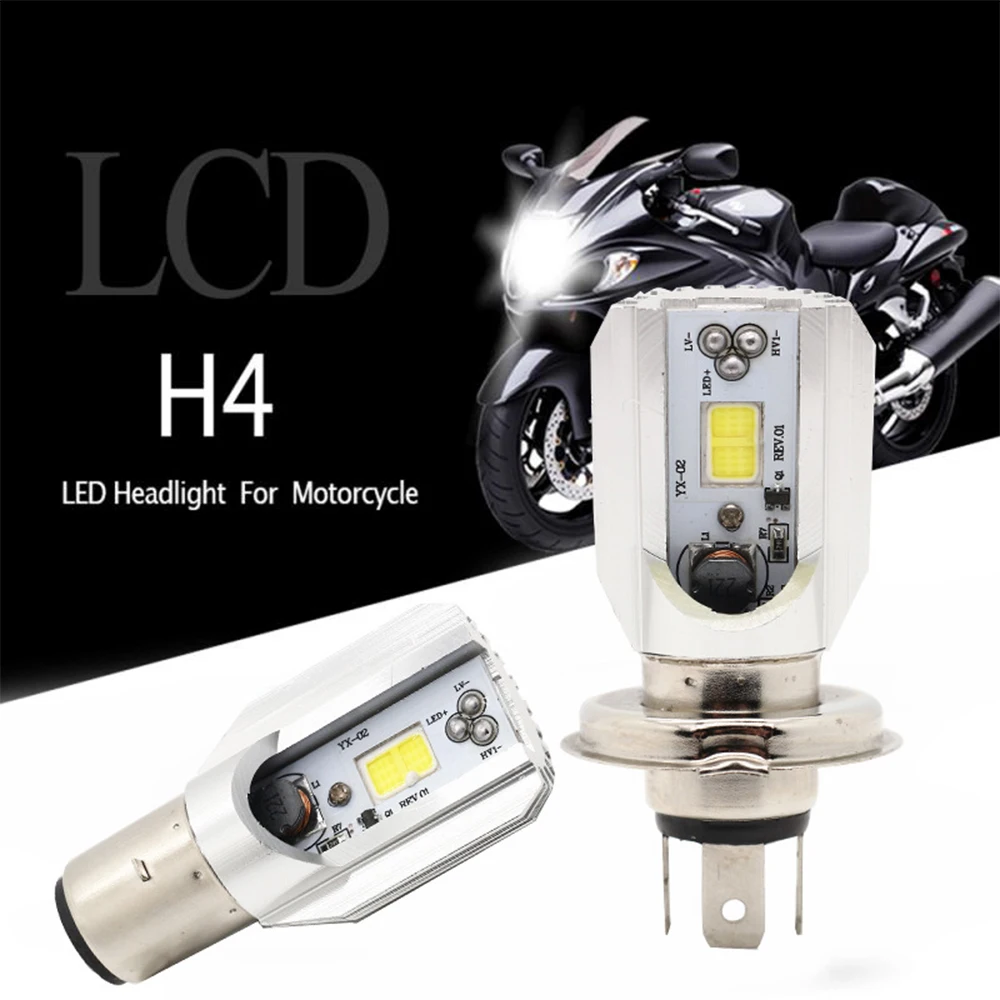 Car light motorcycle light LED headlight H4 COB headlight BA20D double-claw high-brightness far and near beam headlight
Car light motorcycle light LED headlight H4 COB headlight BA20D double-claw high-brightness far and near beam headlight