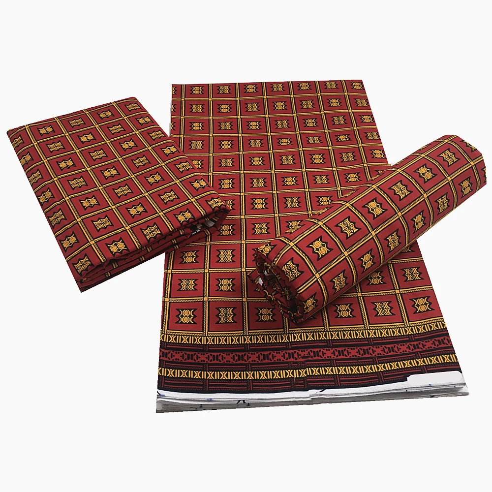 Red 2021 High Quality African Wax Fabric 100% Cotton Ankara Print Material Wrapper For Women Sewing 6Yards X930-8
Red 2021 High Quality African Wax Fabric 100% Cotton Ankara Print Material Wrapper For Women Sewing 6Yards X930-8