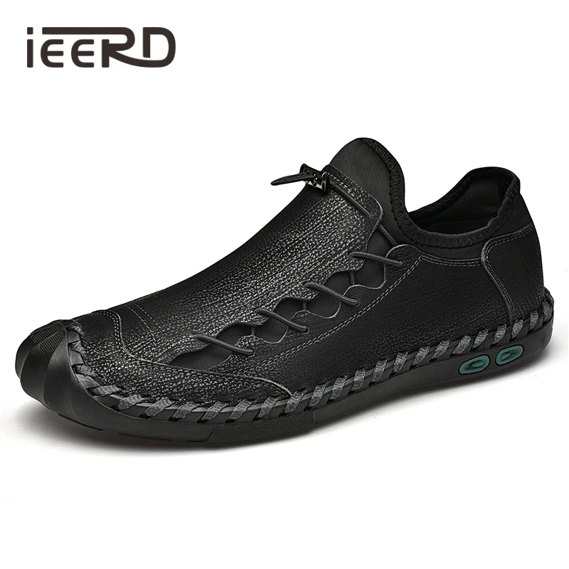 IEERD Plus Size 48 Men Shoes Leisure Split Leather Shoes Men Loafers Super Soft Men Flats Casual Shoes
IEERD Plus Size 48 Men Shoes Leisure Split Leather Shoes Men Loafers Super Soft Men Flats Casual Shoes