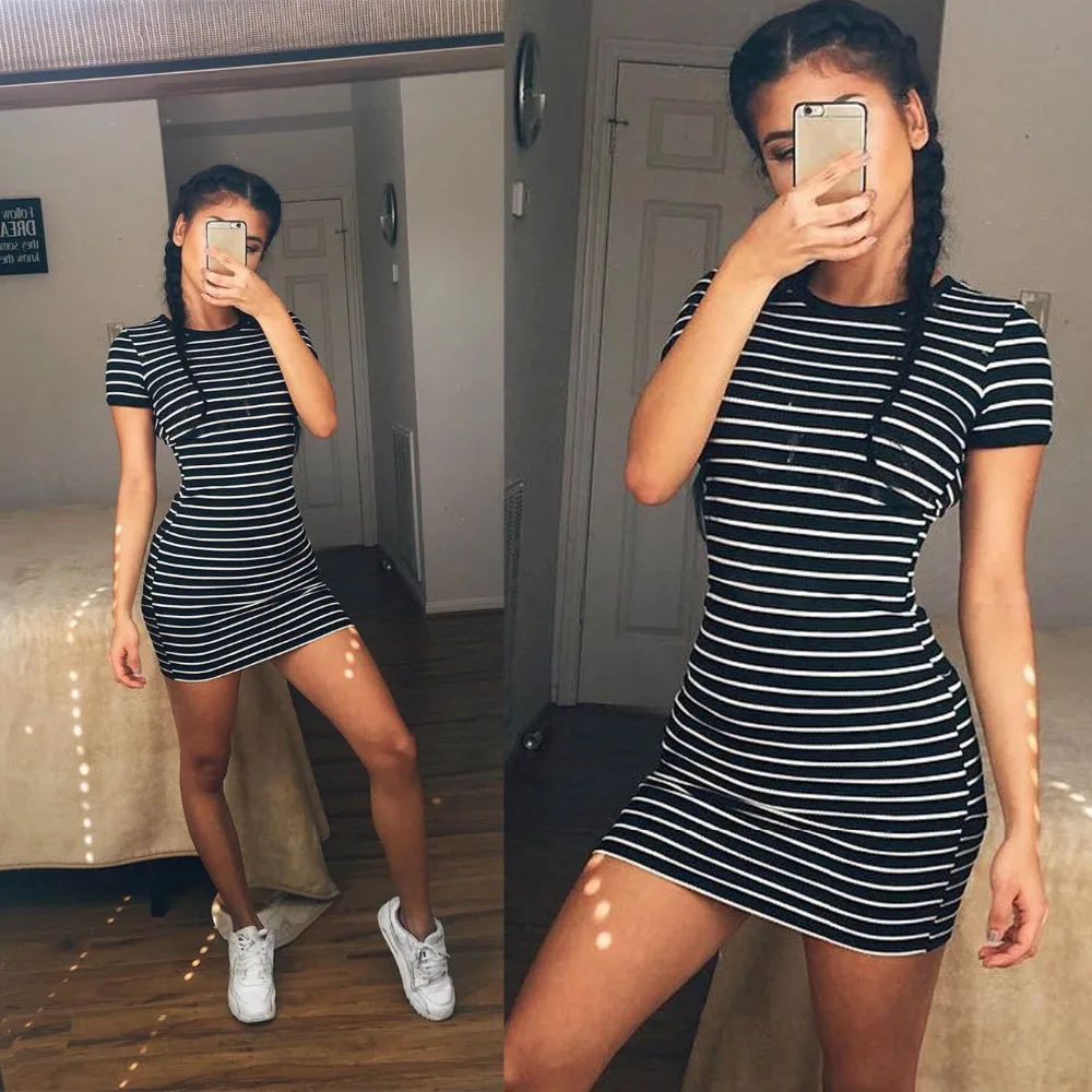 Summer New Women's Serpentine Striped Tight Dress Vestido De Festa Robe Elbise Jurken Slim Pencil Dress Women
Summer New Women's Serpentine Striped Tight Dress Vestido De Festa Robe Elbise Jurken Slim Pencil Dress Women