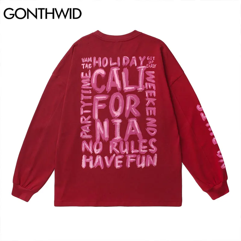 Футболка GONTHWID мужская с длинным рукавом, модная тенниска из хлопка в стиле Харадзюку С принтом граффити и надписью, уличная одежда в стиле х...
Футболка GONTHWID мужская с длинным рукавом, модная тенниска из хлопка в стиле Харадзюку С принтом граффити и надписью, уличная одежда в стиле х...