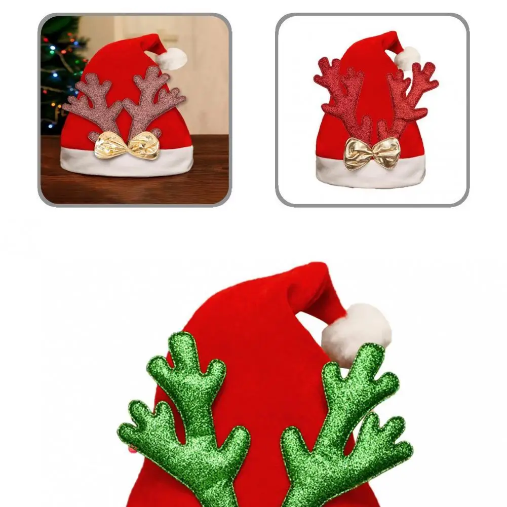 Hat Festive Lightweight Glitter Decoration Bow-knot Cap Men Women Christmas Hat Glitter Decoration for Christmas
Hat Festive Lightweight Glitter Decoration Bow-knot Cap Men Women Christmas Hat Glitter Decoration for Christmas