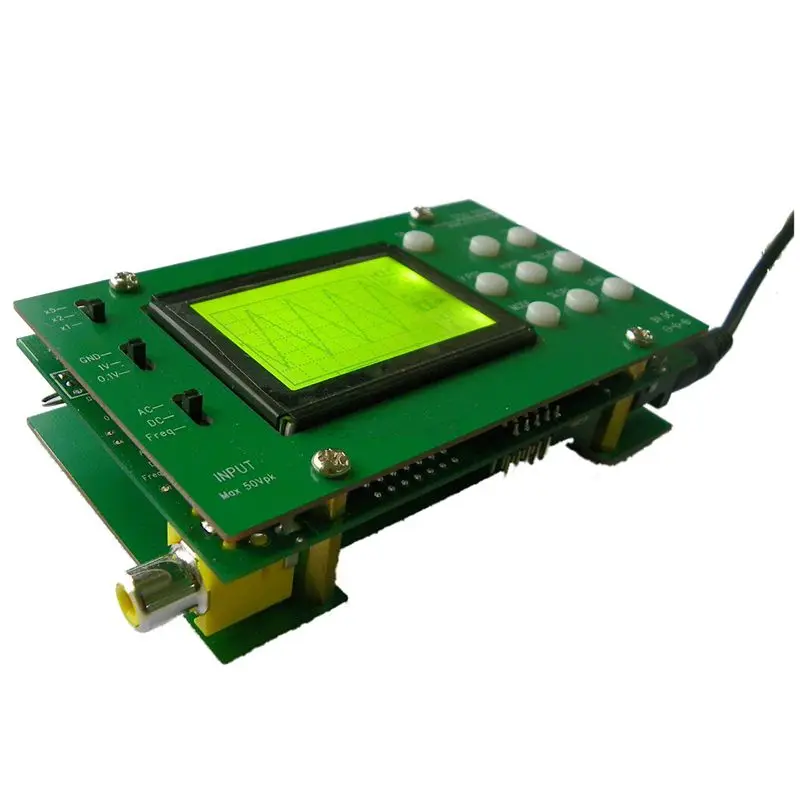 DSO062 цифровой осциллограф 1 МГц аналоговая полоса пропускания 20 MSa/s DIY Kit для Arduino r3 |