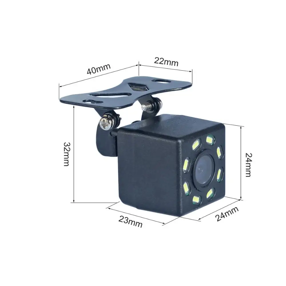 Беспроводной автомобильный монитор DIYSECUR 4 3 дюйма + HD 8 x светодиодная