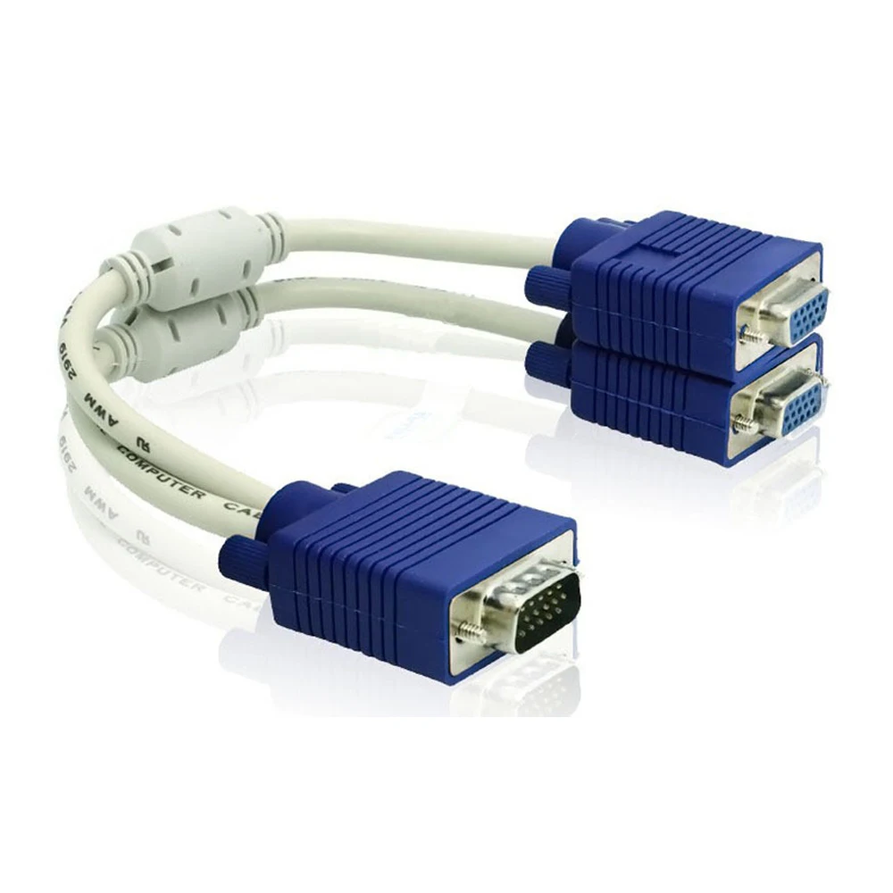 VGA Splitter Cable (2 Way)0.25m
VGA Splitter Cable (2 Way)0.25m