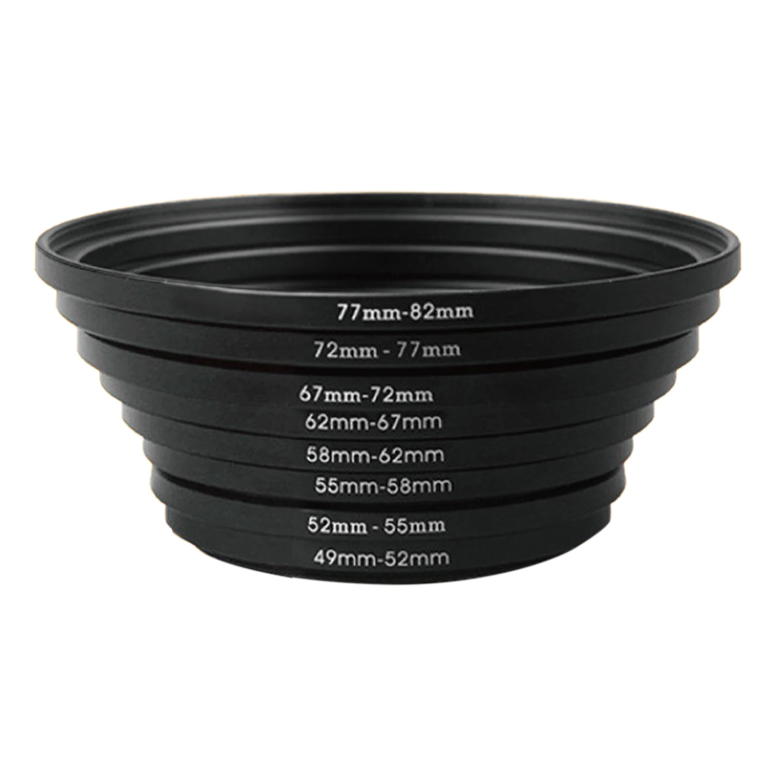 8pcs Lens Easy Use Converter Filter Adapter Set Camera Accessories Professional Portable Aluminum Alloy Useful Ring Step Up Down
8pcs Lens Easy Use Converter Filter Adapter Set Camera Accessories Professional Portable Aluminum Alloy Useful Ring Step Up Down