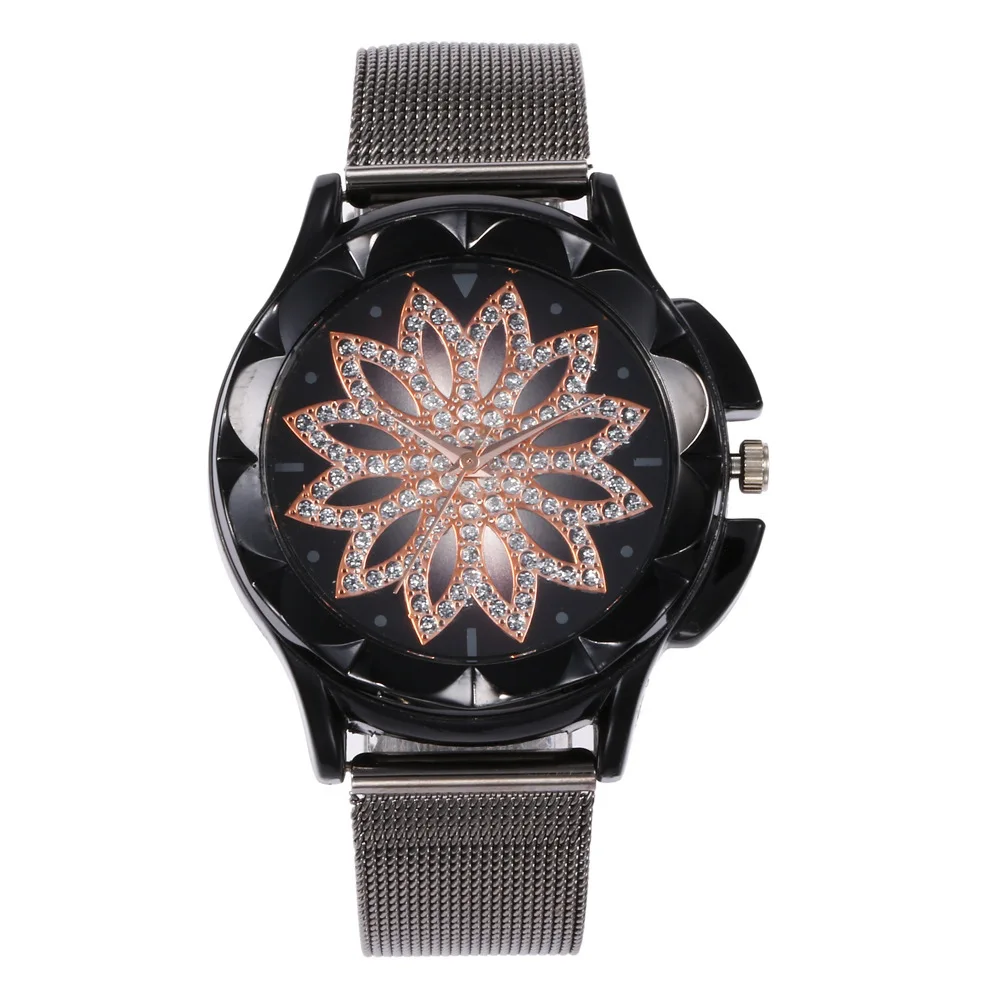 Fashion Rose Gold Flower Rhinestone Casual Luxury Watches Quartz Watch Women Girl Drop Shipping montre femme relogio feminino
Fashion Rose Gold Flower Rhinestone Casual Luxury Watches Quartz Watch Women Girl Drop Shipping montre femme relogio feminino