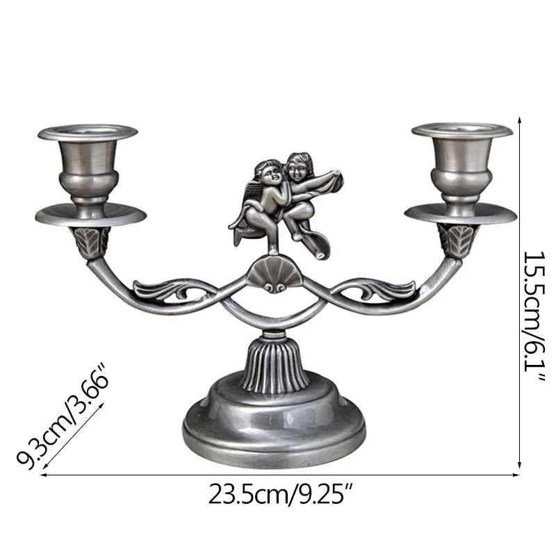 Nostalgic Retro Candle Holder Zinc Alloy Vintage Baby Angel Candlestick Creative Ornament Room Decor Home Decoration Accessories
Nostalgic Retro Candle Holder Zinc Alloy Vintage Baby Angel Candlestick Creative Ornament Room Decor Home Decoration Accessories