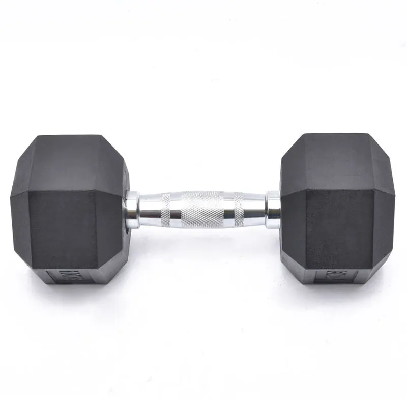 10kg Men's Gym Hexagonal Dumbbell Pair Plastic Coated Pure Steel Sqaure Dumbbells Studio Cast Iron Small | Спорт и развлечения