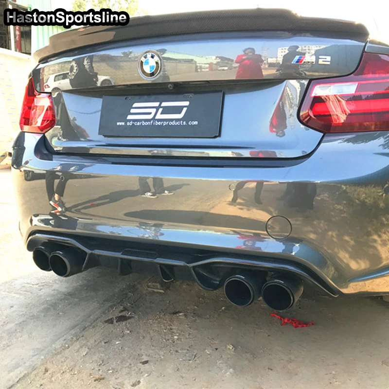 Задний диффузор AK, спойлер, бампер, защитный фартук для BMW F87 M2 Base Coupe 2 Door 2016 ~ 2019, автомобильный Стайлинг 
Задний диффузор AK, спойлер, бампер, защитный фартук для BMW F87 M2 Base Coupe 2 Door 2016 ~ 2019, автомобильный Стайлинг