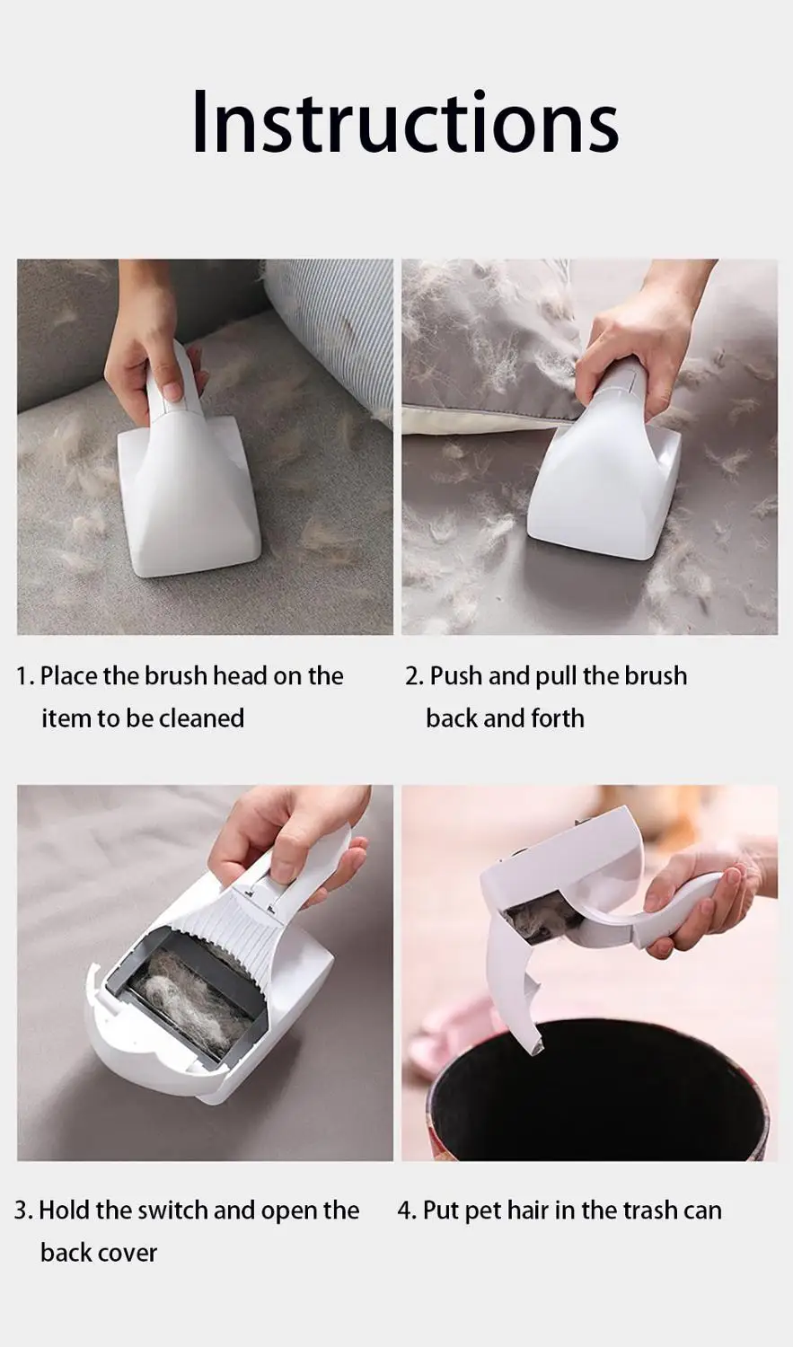 Pet Epilators, Rolling Epilators For Cats And Dogs, Small And Easy-To-Clean Epilators For Cats And Dogs, For Beds Carpets Sofas
Pet Epilators, Rolling Epilators For Cats And Dogs, Small And Easy-To-Clean Epilators For Cats And Dogs, For Beds Carpets Sofas