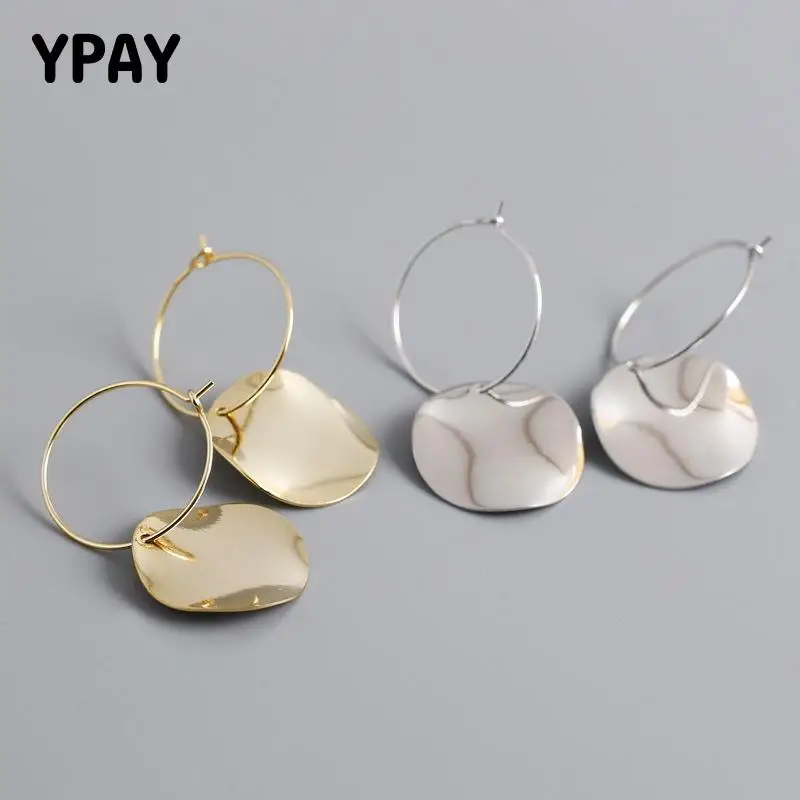 YPAY 100% Аутентичные серьги-кольца из стерлингового серебра 925 пробы для женщин Необычные круглые серьги с волнистой поверхностью Изящные Веч...
YPAY 100% Аутентичные серьги-кольца из стерлингового серебра 925 пробы для женщин Необычные круглые серьги с волнистой поверхностью Изящные Веч...