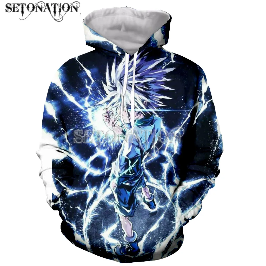 killua Fashion Long Sleeves 3D Print Zipper/Hoodies/Sweatshirts/Jacket/Men/women tops
killua Fashion Long Sleeves 3D Print Zipper/Hoodies/Sweatshirts/Jacket/Men/women tops