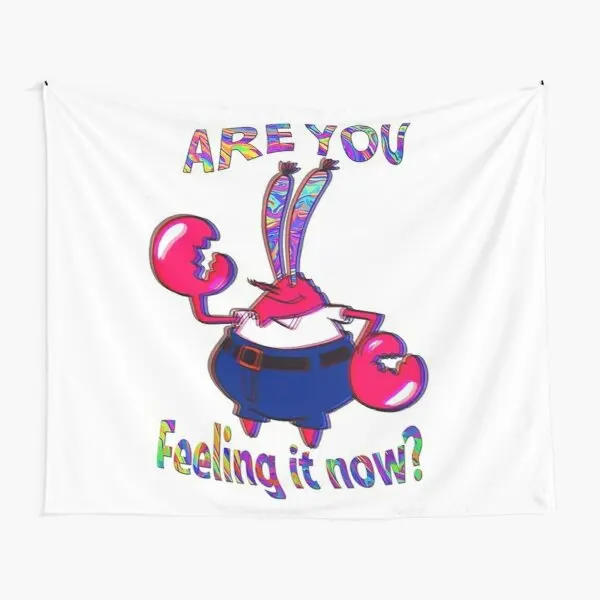 Mr Krabs цветной настенный подвесной коврик для спальни 
Mr Krabs цветной настенный подвесной коврик для спальни