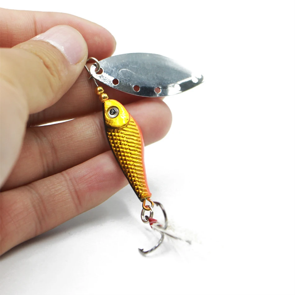 5pc Fishing Lure Spinner Baits With Feather Sharp Hook Jigging Metal Spoon Shore Casting Lead Hard Lure Fishing Tackle Tool
5pc Fishing Lure Spinner Baits With Feather Sharp Hook Jigging Metal Spoon Shore Casting Lead Hard Lure Fishing Tackle Tool