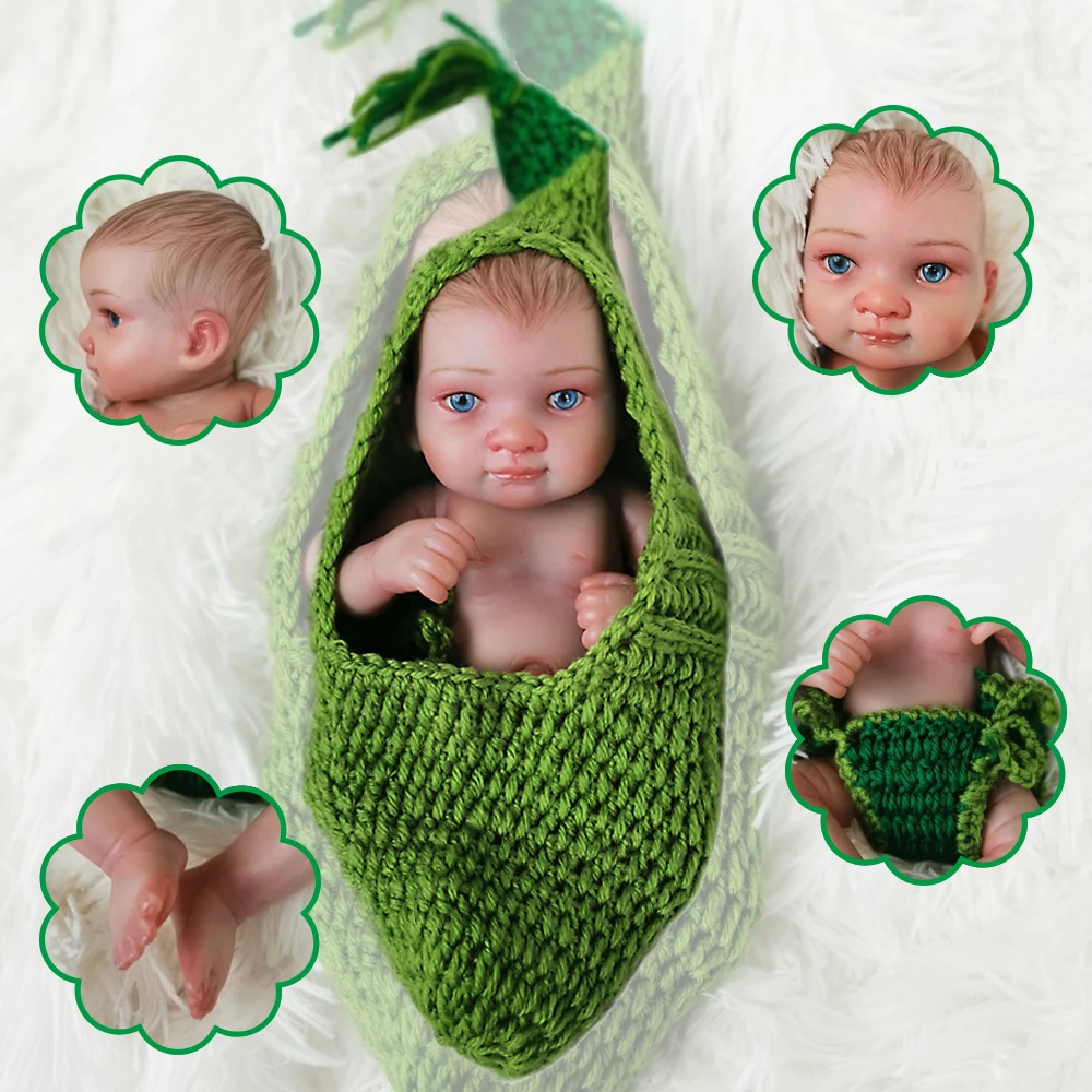 OtardDolls 10inch Reborn baby doll handmade painting hair mini bebe reborn dolls bonecas Toys for Girls Birthday Gift
OtardDolls 10inch Reborn baby doll handmade painting hair mini bebe reborn dolls bonecas Toys for Girls Birthday Gift