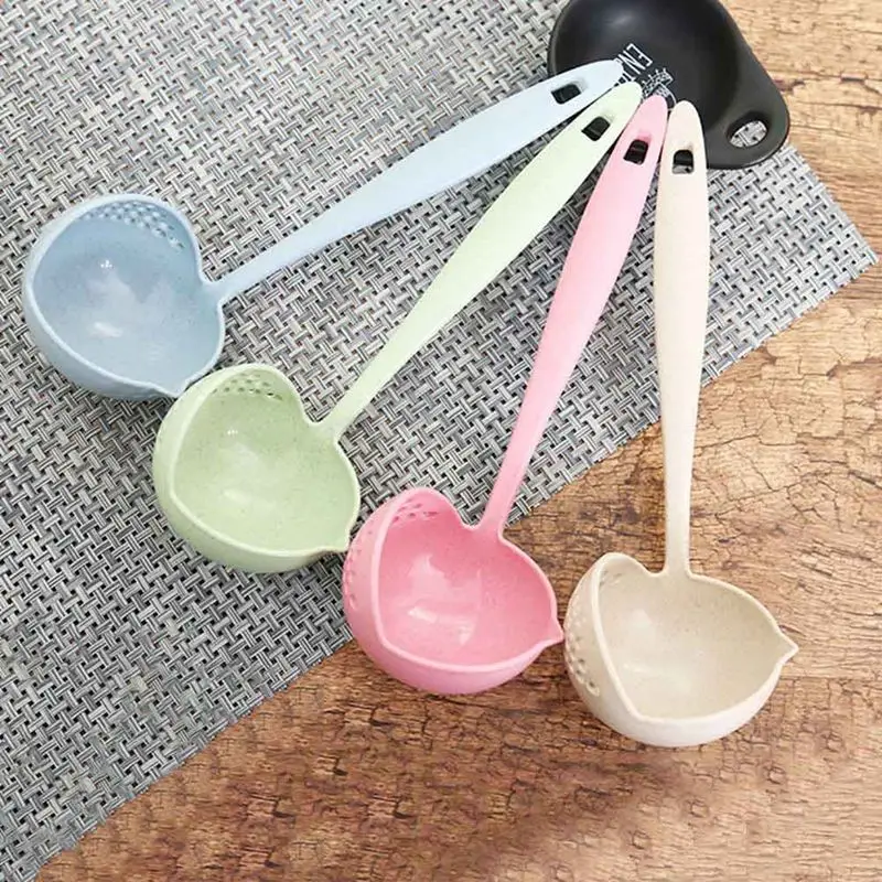 2 In 1 Wheat Fiber Long Handle Soup Spoon Colander Home Strainer Cooking Tools Colander Kitchen Scoop Tableware Kitchen Tools 
2 In 1 Wheat Fiber Long Handle Soup Spoon Colander Home Strainer Cooking Tools Colander Kitchen Scoop Tableware Kitchen Tools