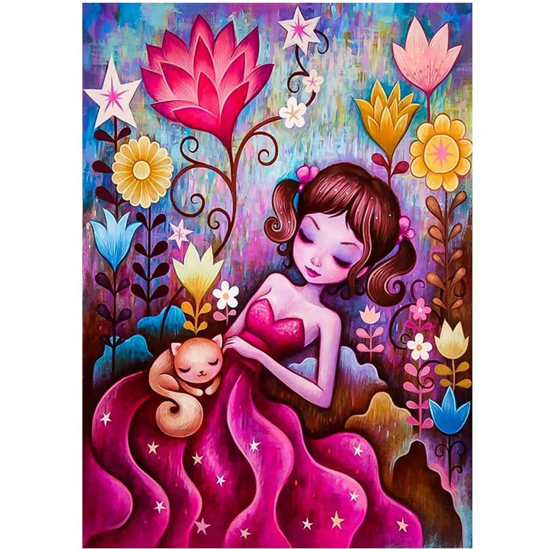 5D DIY Crystal Full Round AB Drill Poured Glue Diamond Painting Kits Scalloped Edge Animal Witch Black Cat Mosaic Art Embroidery
5D DIY Crystal Full Round AB Drill Poured Glue Diamond Painting Kits Scalloped Edge Animal Witch Black Cat Mosaic Art Embroidery
