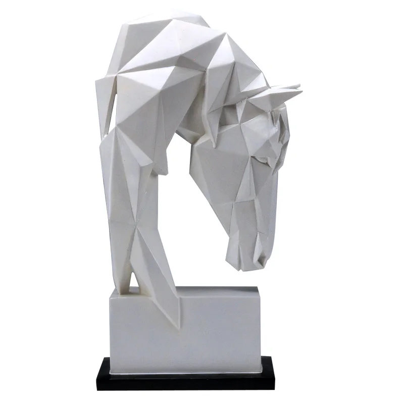 GEOMETRY HORSE HEAD STATUES ANIMALS ART SCULPTURE RESIN CRAFT HOME DECORATION CRAFTS ROOM CREATIVE CHRISTMAS GIFTS R651
GEOMETRY HORSE HEAD STATUES ANIMALS ART SCULPTURE RESIN CRAFT HOME DECORATION CRAFTS ROOM CREATIVE CHRISTMAS GIFTS R651
