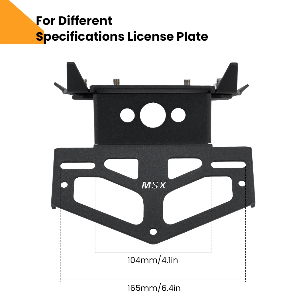 License Plate Holder Bracket For Honda Grom MSX125 2017-2020 Motorcycle Rear Tail Tidy Fender Eliminator Kit License Plate
License Plate Holder Bracket For Honda Grom MSX125 2017-2020 Motorcycle Rear Tail Tidy Fender Eliminator Kit License Plate