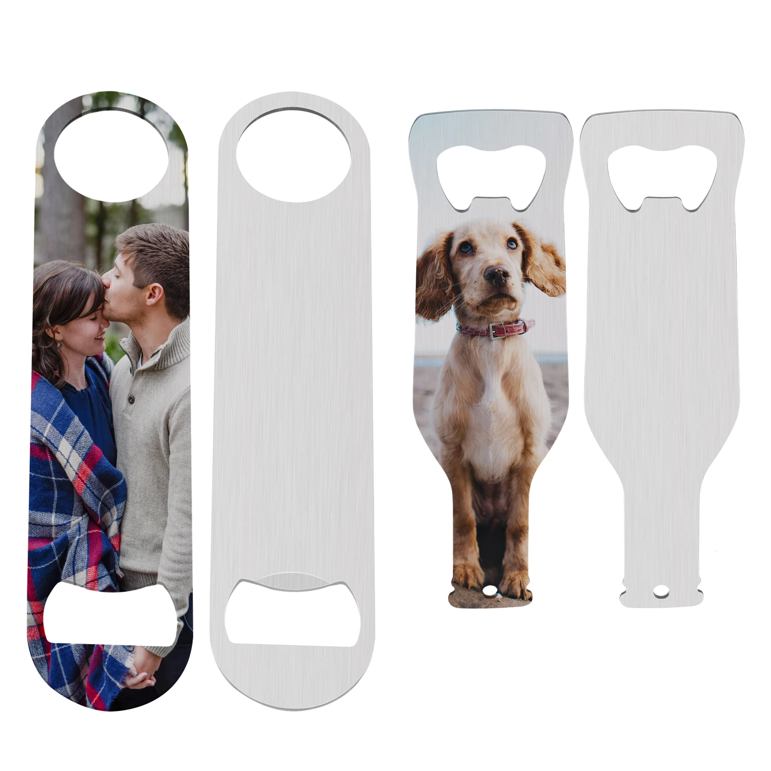 1 Pcs Sublimation Blank Beer Bottle Opener Silver Stainless Steel Flat Bottle Opener for Kitchen Restaurant Bar Party Tools
1 Pcs Sublimation Blank Beer Bottle Opener Silver Stainless Steel Flat Bottle Opener for Kitchen Restaurant Bar Party Tools