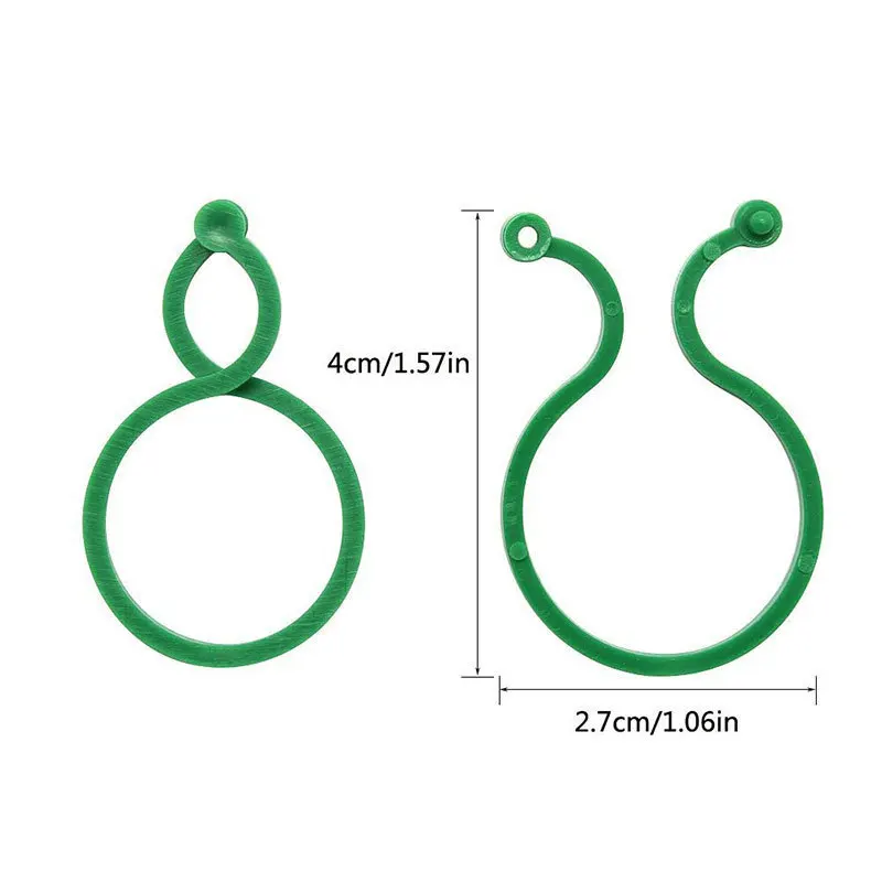 200Pcs Garden Vegetable Plant Support Binding Clip Gardening Greenhouse Supplies Vine Climbing Wall Fixer Self-adhesive Hook
200Pcs Garden Vegetable Plant Support Binding Clip Gardening Greenhouse Supplies Vine Climbing Wall Fixer Self-adhesive Hook