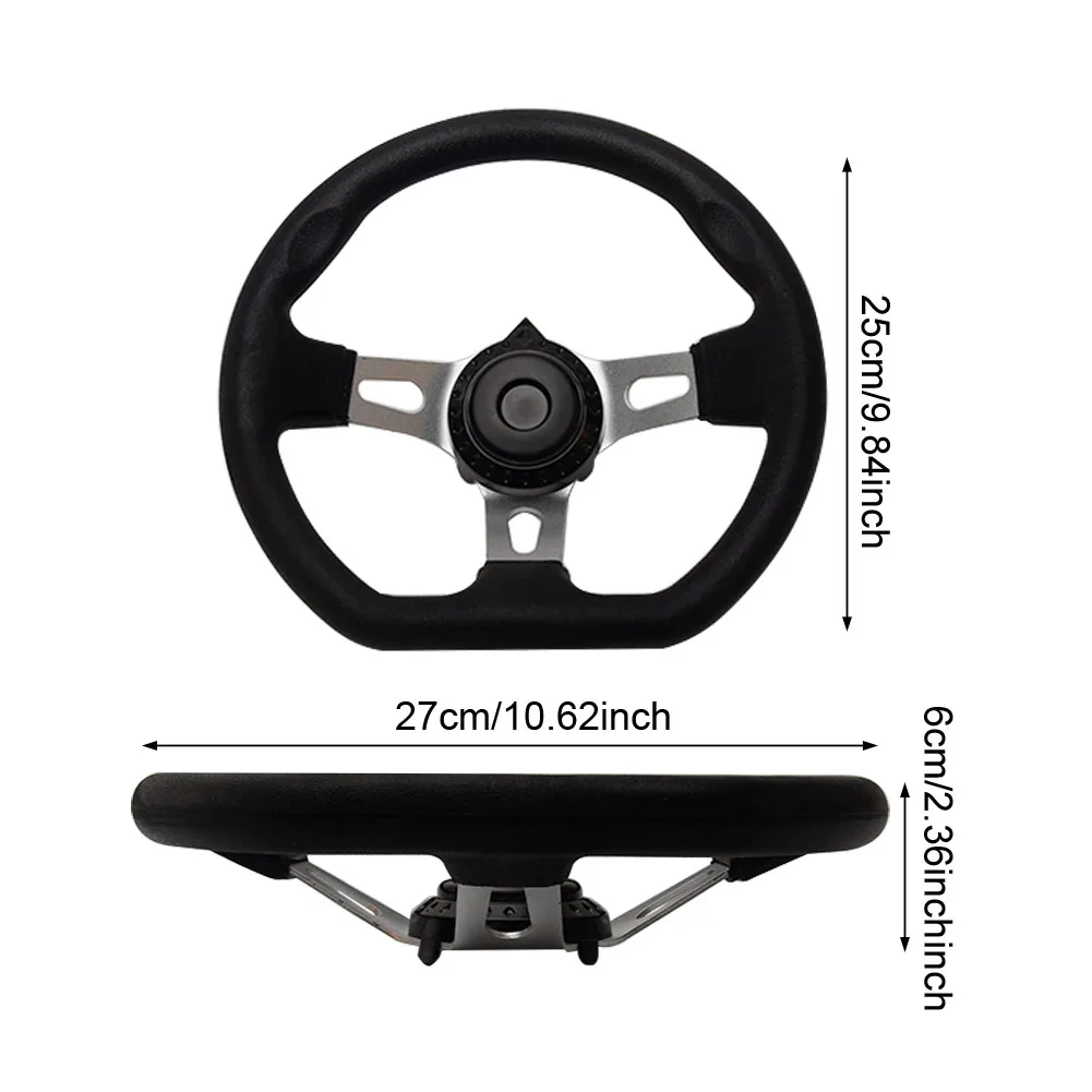 270mm Steering Wheel Interior 3 Spokes Vehicle PU Foam Accessories Replacement Durable For Go Kart With Holes Universal Hardware
270mm Steering Wheel Interior 3 Spokes Vehicle PU Foam Accessories Replacement Durable For Go Kart With Holes Universal Hardware