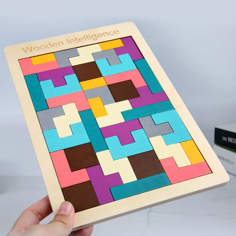 Creative Educational Toy Tangram Jigsaw Board Tetris Cubes Puzzles Colorful For Children Kids Building Games Gift Wooden Toys
Creative Educational Toy Tangram Jigsaw Board Tetris Cubes Puzzles Colorful For Children Kids Building Games Gift Wooden Toys