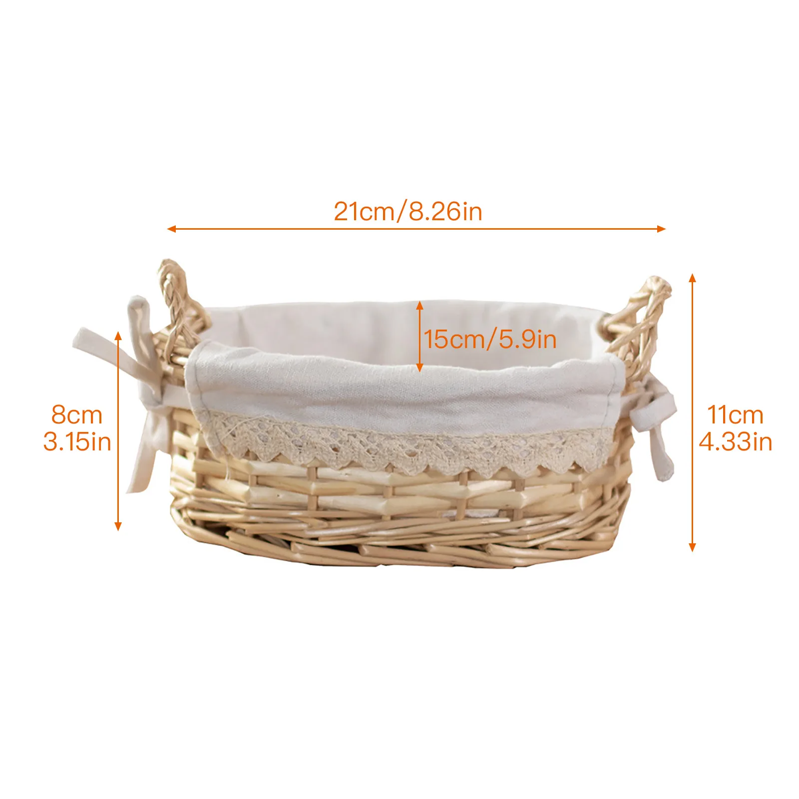 Storage Basket Rattan Woven Fabric Tabletop Coffee Table Sundries Toy Key Basket Cosmetics Storage Box Snack Basket
Storage Basket Rattan Woven Fabric Tabletop Coffee Table Sundries Toy Key Basket Cosmetics Storage Box Snack Basket