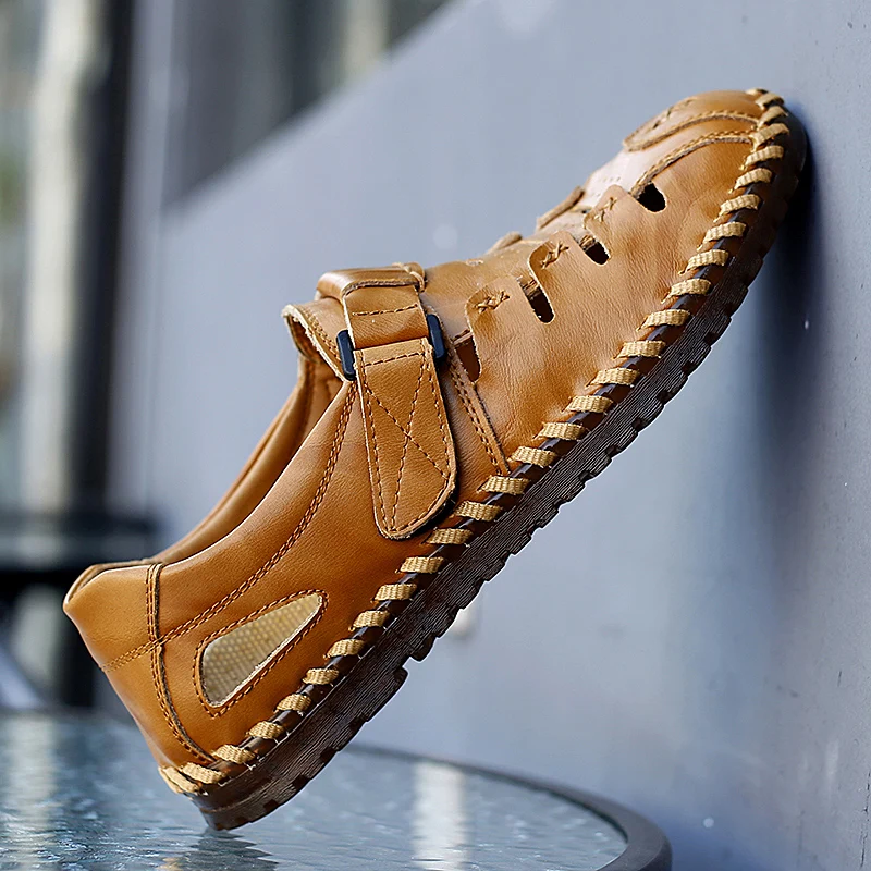 Sandalet Erkek Sandalia Masculina Sandali Da Uomo Sandalias Deportivas Hombre Sandals For Men 2020 Summer Leather Big Size
Sandalet Erkek Sandalia Masculina Sandali Da Uomo Sandalias Deportivas Hombre Sandals For Men 2020 Summer Leather Big Size