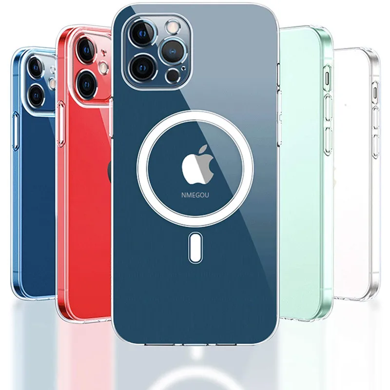 Ultra Clear Magnetic Circle Magsafing Case on For IPhone 12 11 13 Pro Max Mini XS XR X 8 Plus 2 SE 2020 I Phone 10 Macsafe Cover
Ultra Clear Magnetic Circle Magsafing Case on For IPhone 12 11 13 Pro Max Mini XS XR X 8 Plus 2 SE 2020 I Phone 10 Macsafe Cover