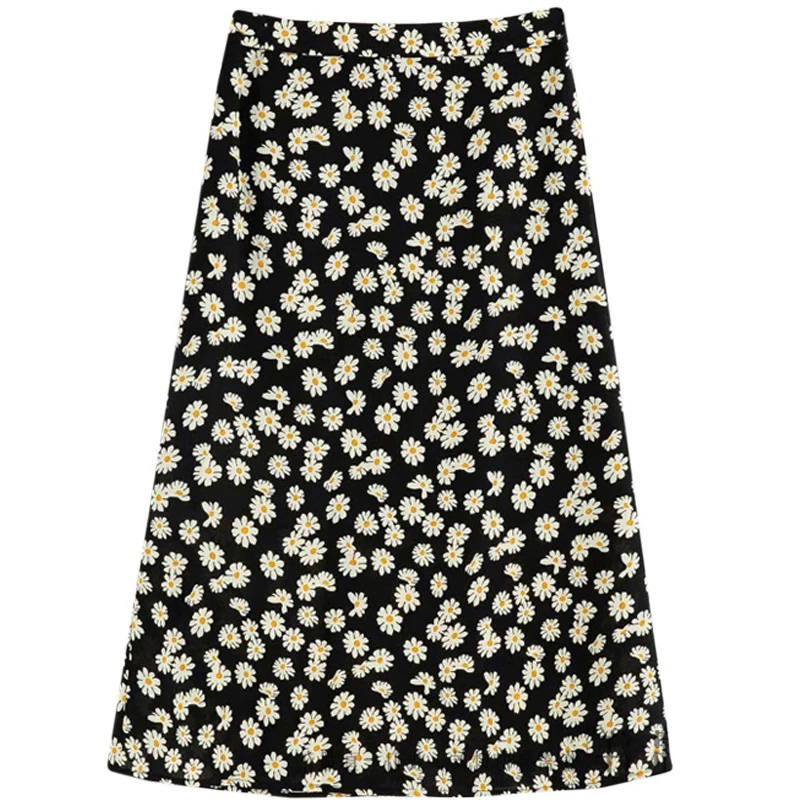 YAMDI Vintage Daisy Print Women Skirts 2020 Elegant High Elastic Waist A-line Midi Female Skirts with Lining Spring Summer chic
YAMDI Vintage Daisy Print Women Skirts 2020 Elegant High Elastic Waist A-line Midi Female Skirts with Lining Spring Summer chic