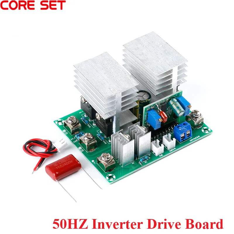 50HZ Inverter Drive Board Single DC 12V AC 220V Transformer Bridge Quasi-sine Wave Boost Step Up Module 500W Voltage Regulator
50HZ Inverter Drive Board Single DC 12V AC 220V Transformer Bridge Quasi-sine Wave Boost Step Up Module 500W Voltage Regulator