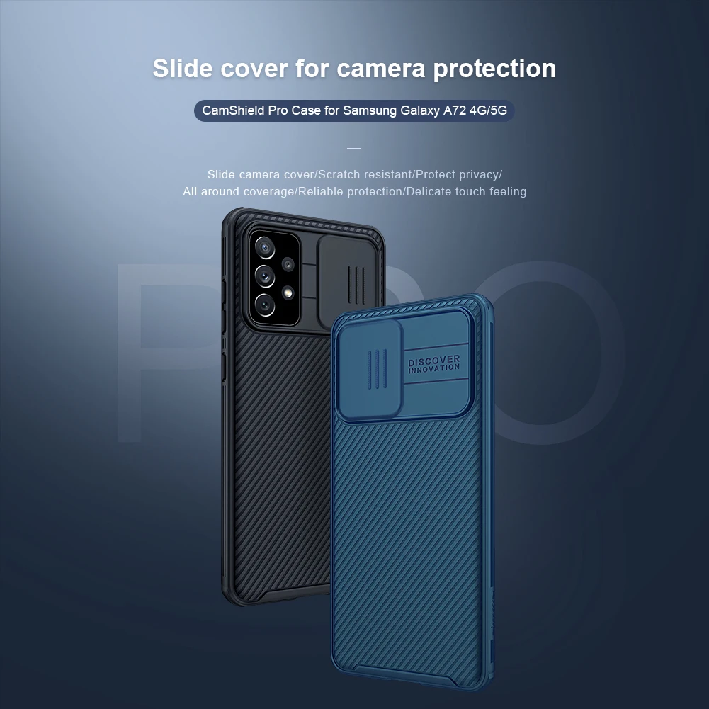 For Samsung Galaxy A72 4G Case Nillkin CamShield Slim Slide Camera Protection Back Cover for Samsung A72 5G Lens Protective Case
For Samsung Galaxy A72 4G Case Nillkin CamShield Slim Slide Camera Protection Back Cover for Samsung A72 5G Lens Protective Case