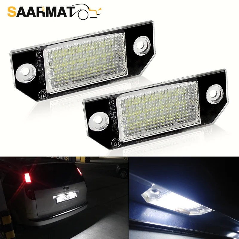 2 шт., Автомобильные светодиодные лампы для номерного знака Ford Focus St 225 Mk2 C-Max Mk1 03-08 C-Max
2 шт., Автомобильные светодиодные лампы для номерного знака Ford Focus St 225 Mk2 C-Max Mk1 03-08 C-Max