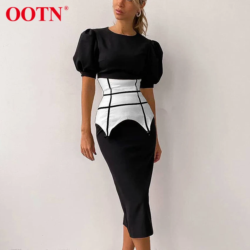 OOTN 2021 Fashion Harness Girdles Plaid Corset Women Belt Cummerbunds Clothing Accesoories White Female Decorations | Аксессуары для