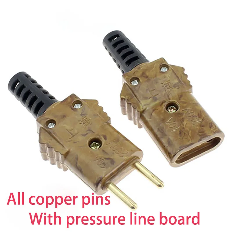 25groups/ copper core 10A bakelite male plug + female seat male and female docking stage lighting power connector
25groups/ copper core 10A bakelite male plug + female seat male and female docking stage lighting power connector