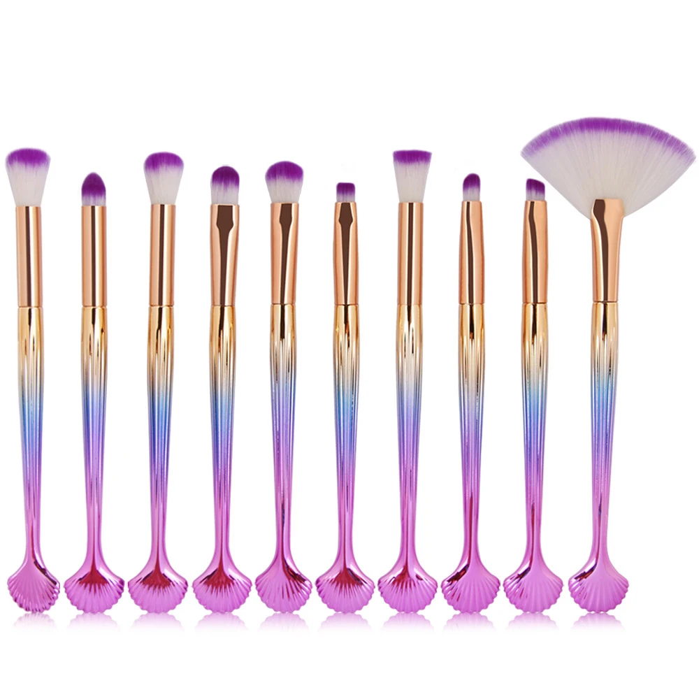10pcs Makeup Brush Cosmetic PowderHighlighter EyeShadowEyelash Eyeliner Shading Lip Foundation Tool Set Soft HairMaquiagem 
10pcs Makeup Brush Cosmetic PowderHighlighter EyeShadowEyelash Eyeliner Shading Lip Foundation Tool Set Soft HairMaquiagem