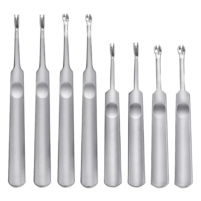 8pc U V Shaped Leather Stitching Skiving Tool DIY Craft Stainless Steel Grooving 85DA 
8pc U V Shaped Leather Stitching Skiving Tool DIY Craft Stainless Steel Grooving 85DA