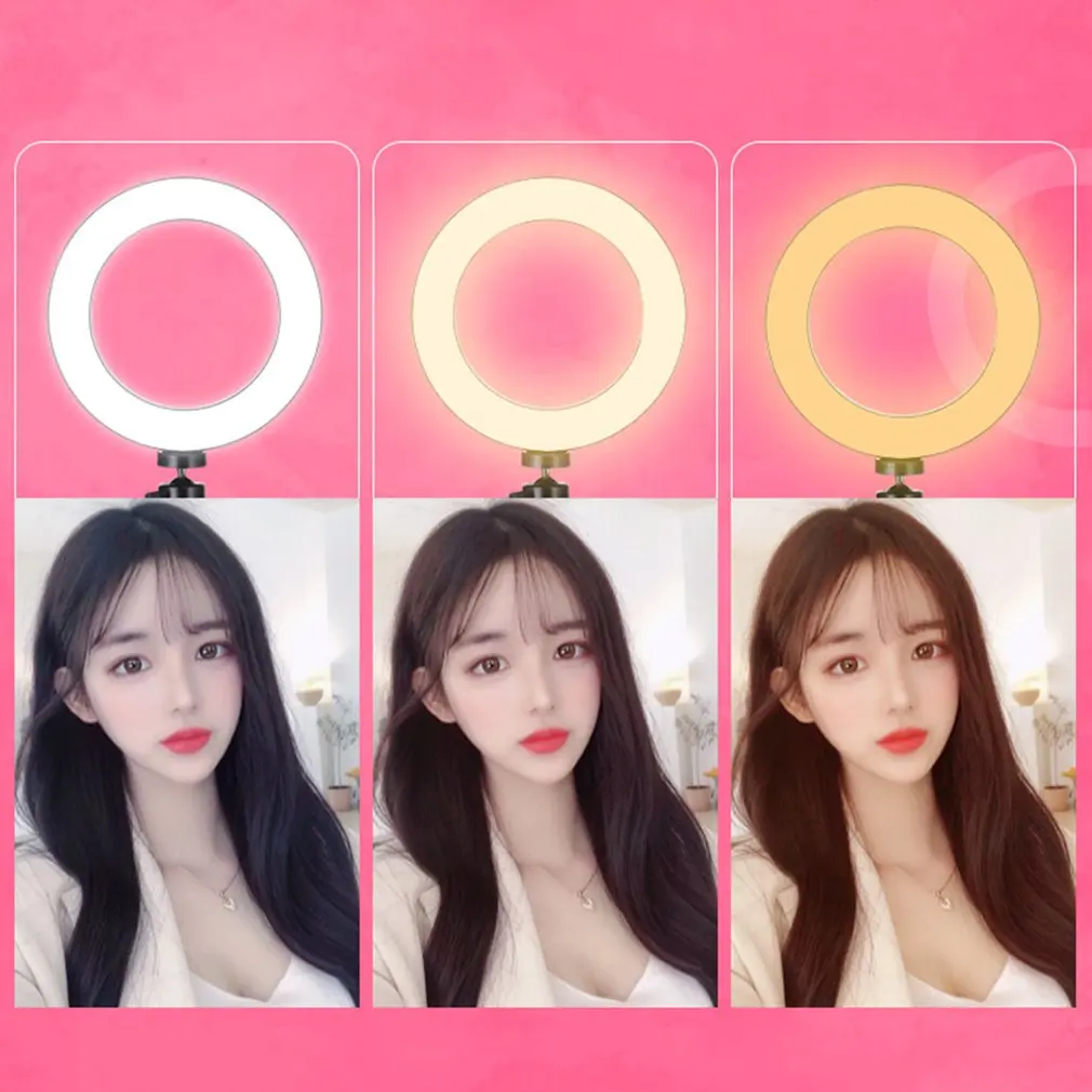Live 6-inch Fill Light Anchor Beauty Selfie Bracket Durable Light Aluminum Alloy Shell No Video Flashing
Live 6-inch Fill Light Anchor Beauty Selfie Bracket Durable Light Aluminum Alloy Shell No Video Flashing