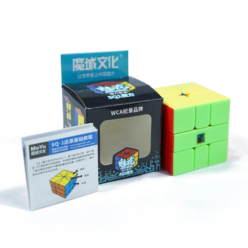 

Moyu Meilong SQ1 Magic-Cube 3x3 SQ-1 Stickerless Cube 3x3x3 Cubo Magico Speed Cubes Professional Square-1 Puzzle Toy Children