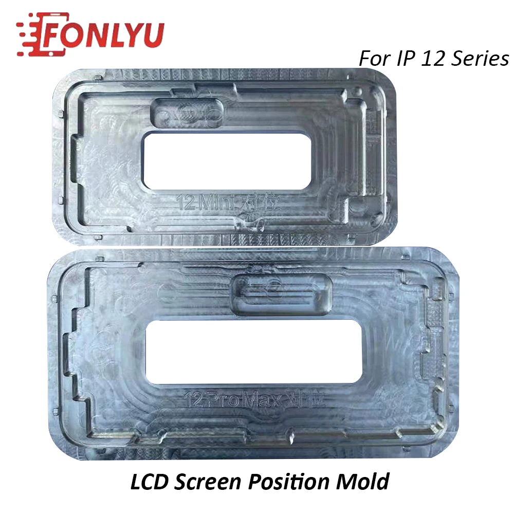 Precision Position Mold For 12Mini 12Pro 12ProMax LCD Screen Glass OCA Alignment Location Mould Laminating Cracked Glass Repair
Precision Position Mold For 12Mini 12Pro 12ProMax LCD Screen Glass OCA Alignment Location Mould Laminating Cracked Glass Repair