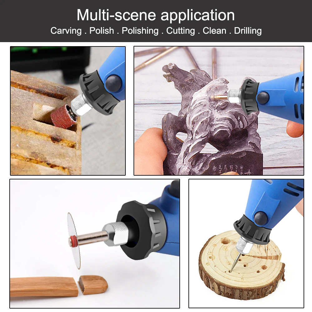 130W and 180W EU US Electric Mini Drill engraver Variable Speed Rotary with Flexible Shaft Accessories Power Tools for Dremel |